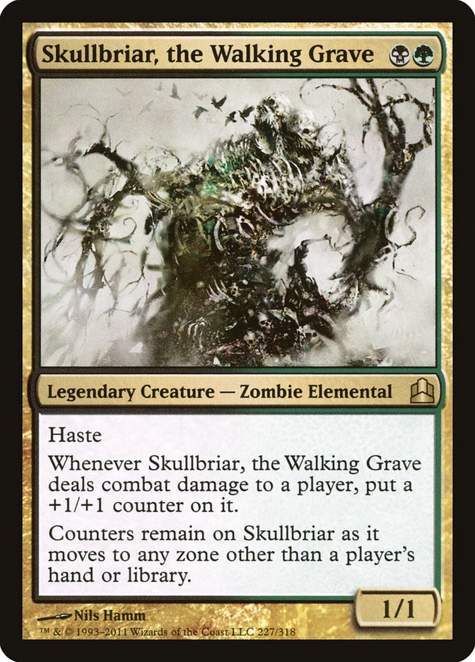 Skullbriar, the Walking Grave [Commander 2011] | Tables and Towers