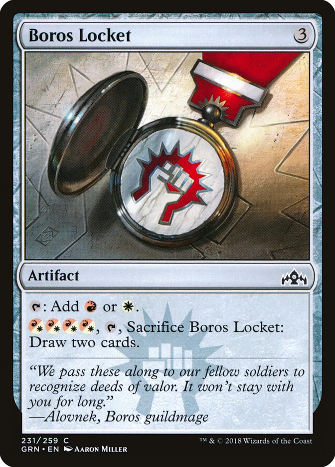 Boros Locket [Guilds of Ravnica] | Tables and Towers