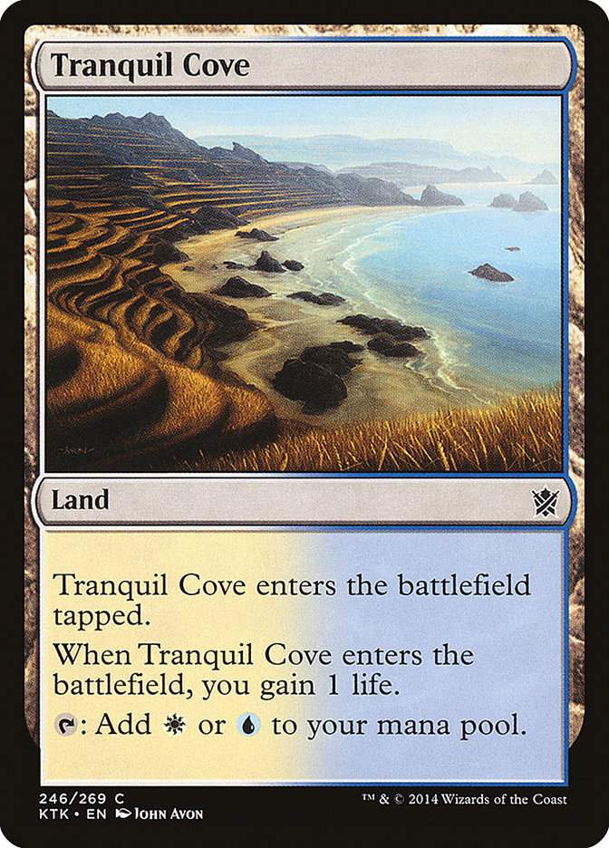 Tranquil Cove [Khans of Tarkir] | Tables and Towers