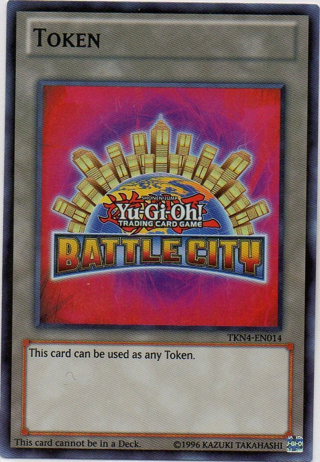 Yu-Gi-Oh! Battle City Token [TKN4-EN014] Super Rare | Tables and Towers