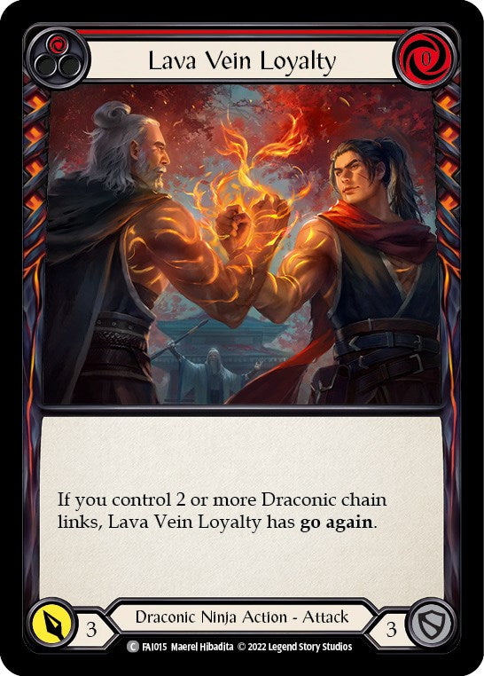 Lava Vein Loyalty (Red) [FAI015] (Uprising Fai Blitz Deck) | Tables and Towers