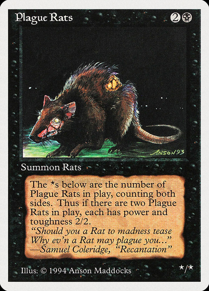 Plague Rats [Summer Magic / Edgar] | Tables and Towers