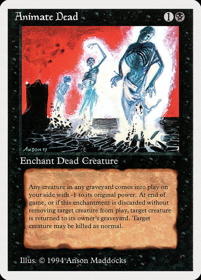 Animate Dead [Summer Magic / Edgar] | Tables and Towers