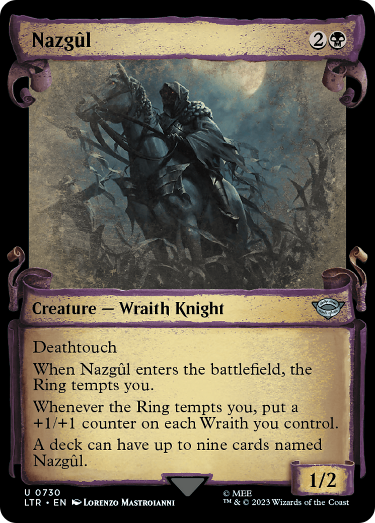 Nazgul (0730) [The Lord of the Rings: Tales of Middle-Earth Showcase Scrolls] | Tables and Towers