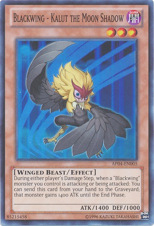 Blackwing - Kalut the Moon Shadow [AP04-EN005] Super Rare | Tables and Towers