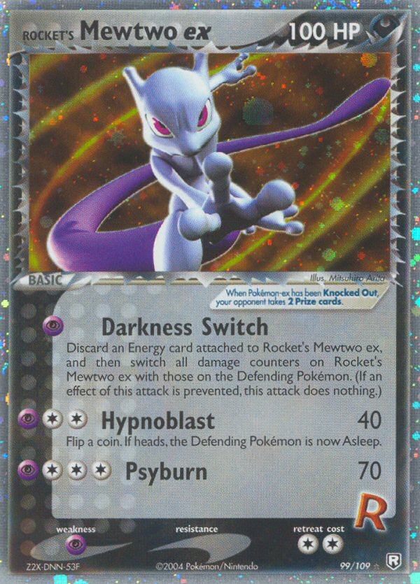 Rocket's Mewtwo ex (99/109) [EX: Team Rocket Returns] | Tables and Towers