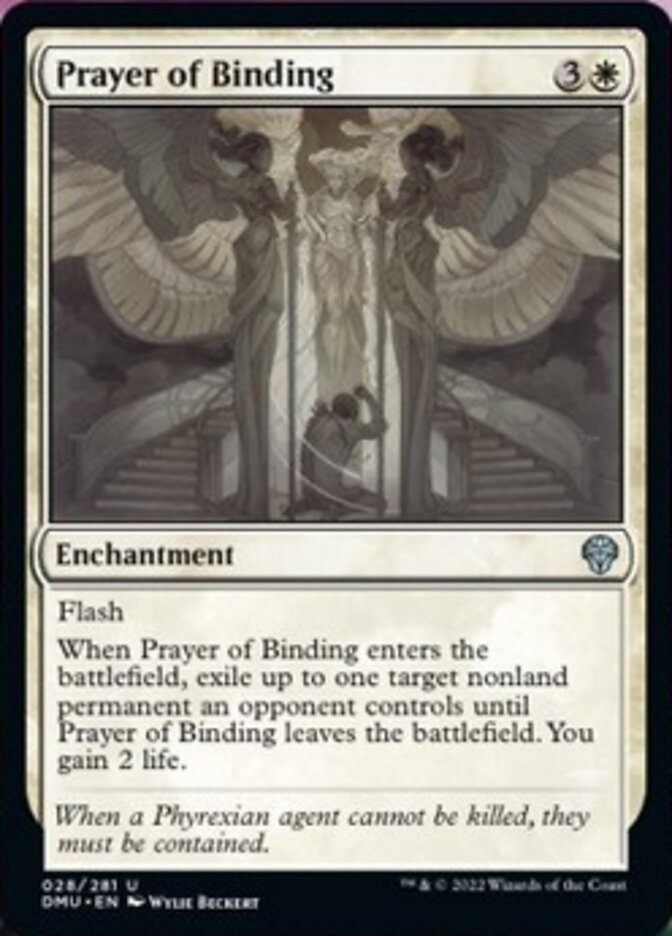 Prayer of Binding [Dominaria United] | Tables and Towers