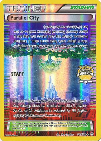 Parallel City (145/162) (Championship Promo Staff) [XY: BREAKthrough] | Tables and Towers