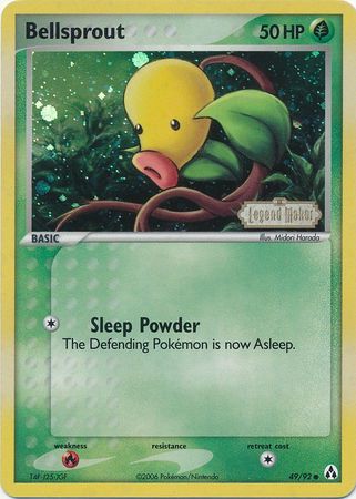 Bellsprout (49/92) (Stamped) [EX: Legend Maker] | Tables and Towers