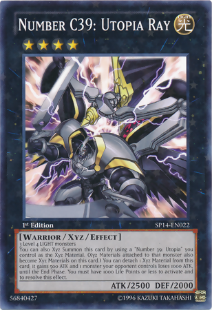 Number C39: Utopia Ray [SP14-EN022] Starfoil Rare | Tables and Towers