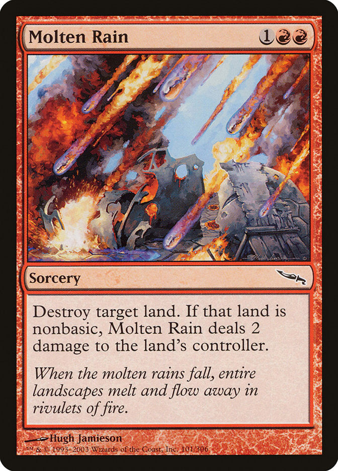 Molten Rain [Mirrodin] | Tables and Towers