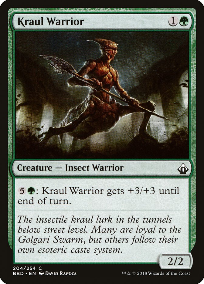 Kraul Warrior [Battlebond] | Tables and Towers