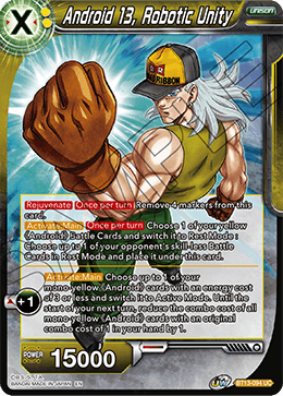 Android 13, Robotic Unity (Uncommon) (BT13-094) [Supreme Rivalry] | Tables and Towers