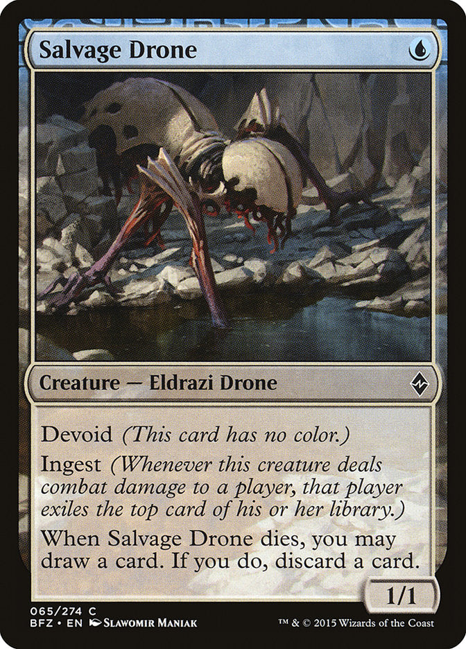 Salvage Drone [Battle for Zendikar] | Tables and Towers