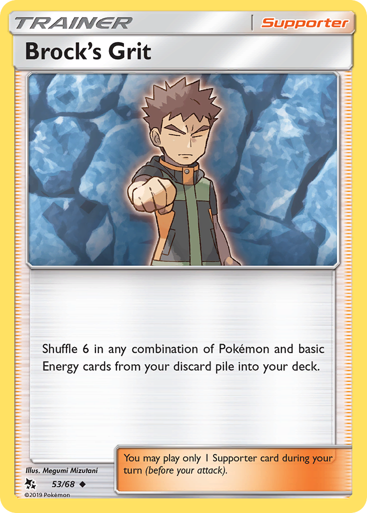 Brock's Grit (53/68) [Sun & Moon: Hidden Fates] | Tables and Towers