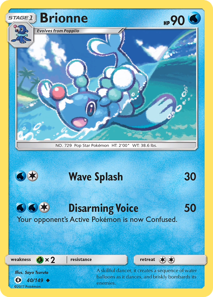 Brionne (40/149) [Sun & Moon: Base Set] | Tables and Towers