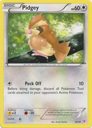 Pidgey (29/30) [XY: Trainer Kit 1 - Wigglytuff] | Tables and Towers