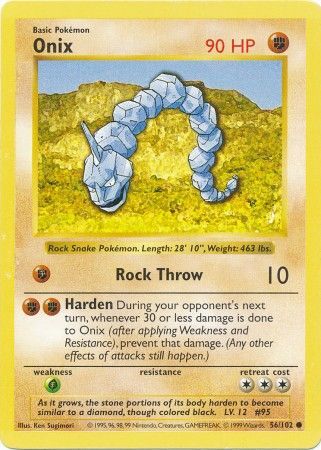 Onix (56/102) [Base Set Shadowless Unlimited] | Tables and Towers