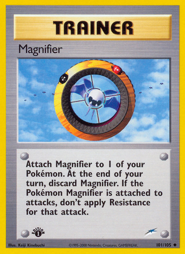 Magnifier (101/105) [Neo Destiny 1st Edition] | Tables and Towers