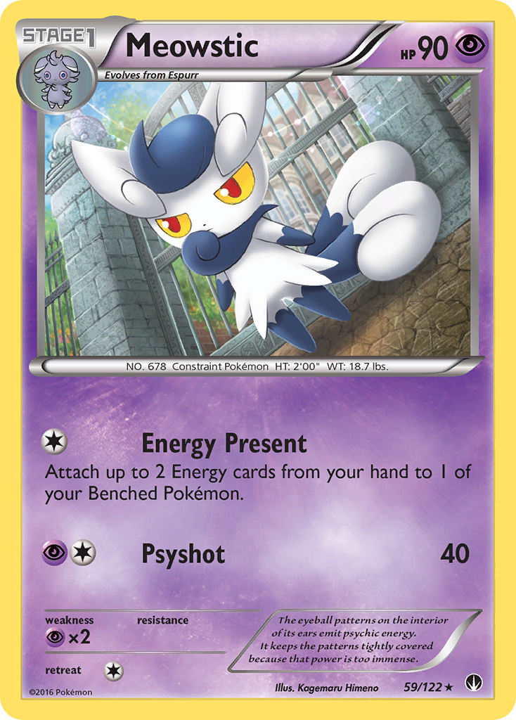 Meowstic (59/122) [XY: BREAKpoint] | Tables and Towers