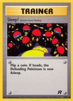 Sleep! (79/82) [Team Rocket Unlimited] | Tables and Towers