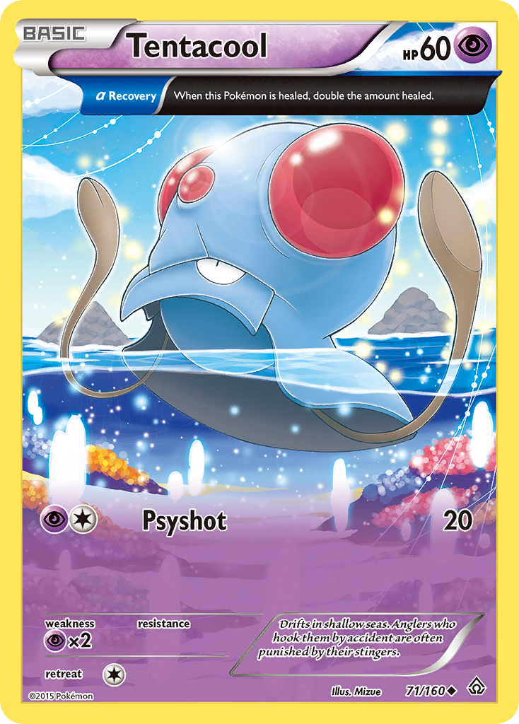 Tentacool (71/160) [XY: Primal Clash] | Tables and Towers