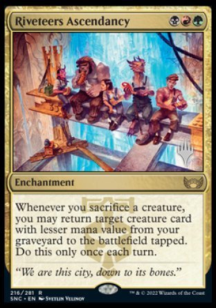 Riveteers Ascendancy (Promo Pack) [Streets of New Capenna Promos] | Tables and Towers