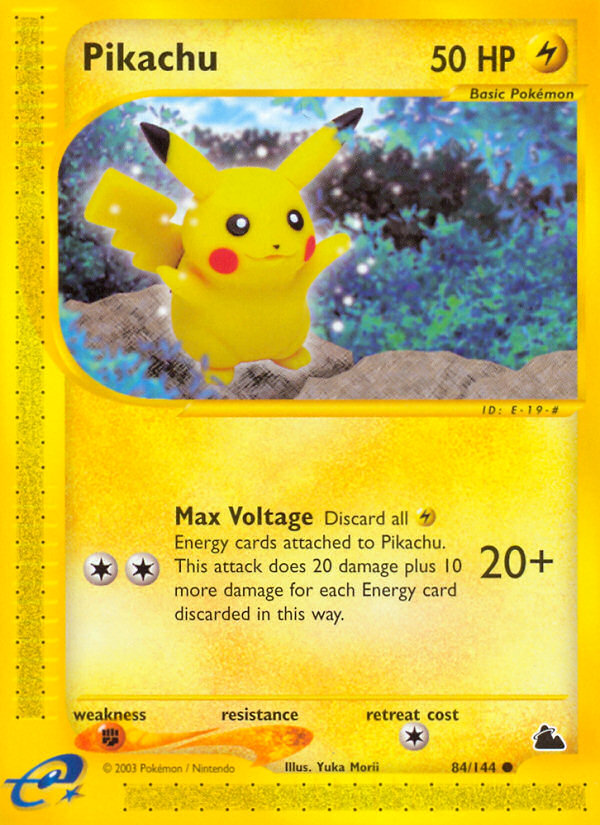 Pikachu (84/144) [Skyridge] | Tables and Towers