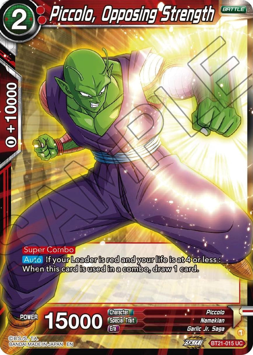 Piccolo, Opposing Strength (BT21-015) [Wild Resurgence] | Tables and Towers