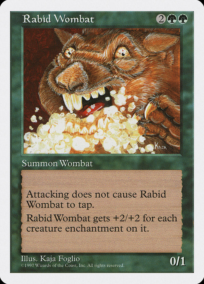 Rabid Wombat [Fifth Edition] | Tables and Towers