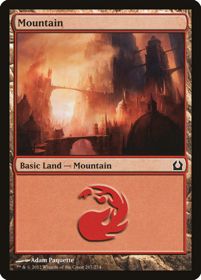 Mountain (267) [Return to Ravnica] | Tables and Towers