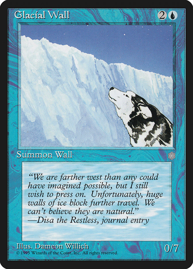 Glacial Wall [Ice Age] | Tables and Towers