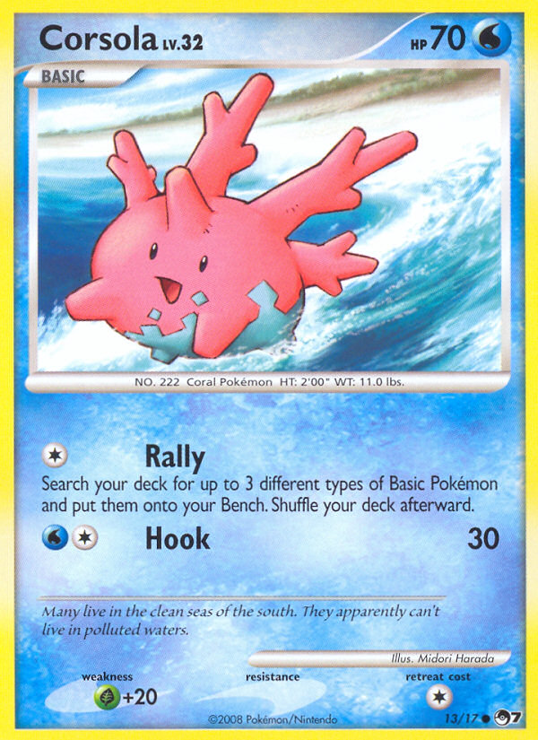 Corsola (13/17) [POP Series 7] | Tables and Towers