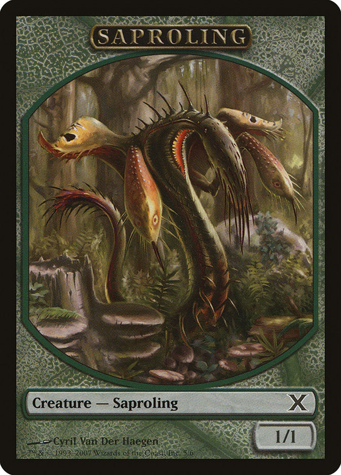 Saproling Token [Tenth Edition Tokens] | Tables and Towers