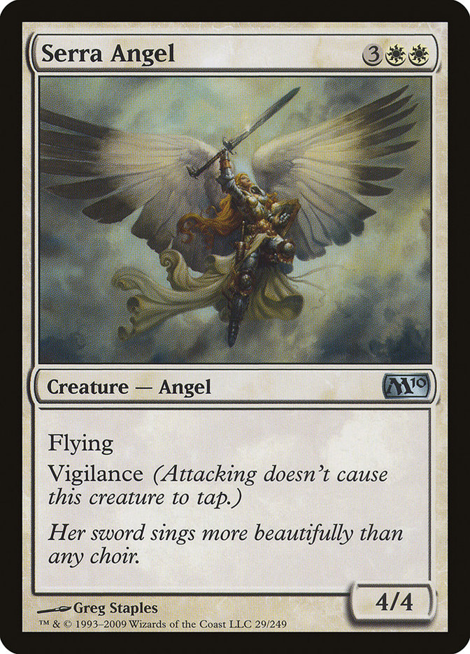 Serra Angel [Magic 2010] | Tables and Towers