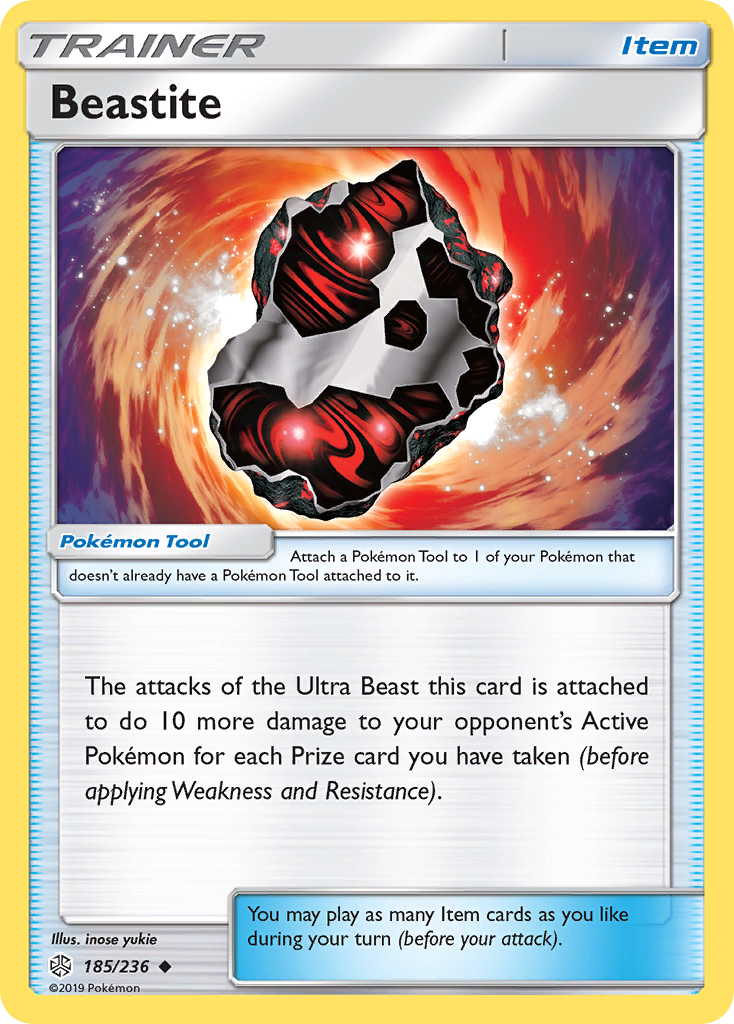 Beastite (185/236) [Sun & Moon: Cosmic Eclipse] | Tables and Towers