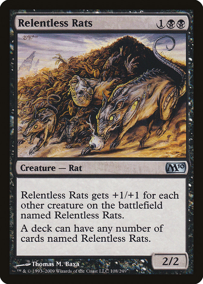 Relentless Rats [Magic 2010] | Tables and Towers