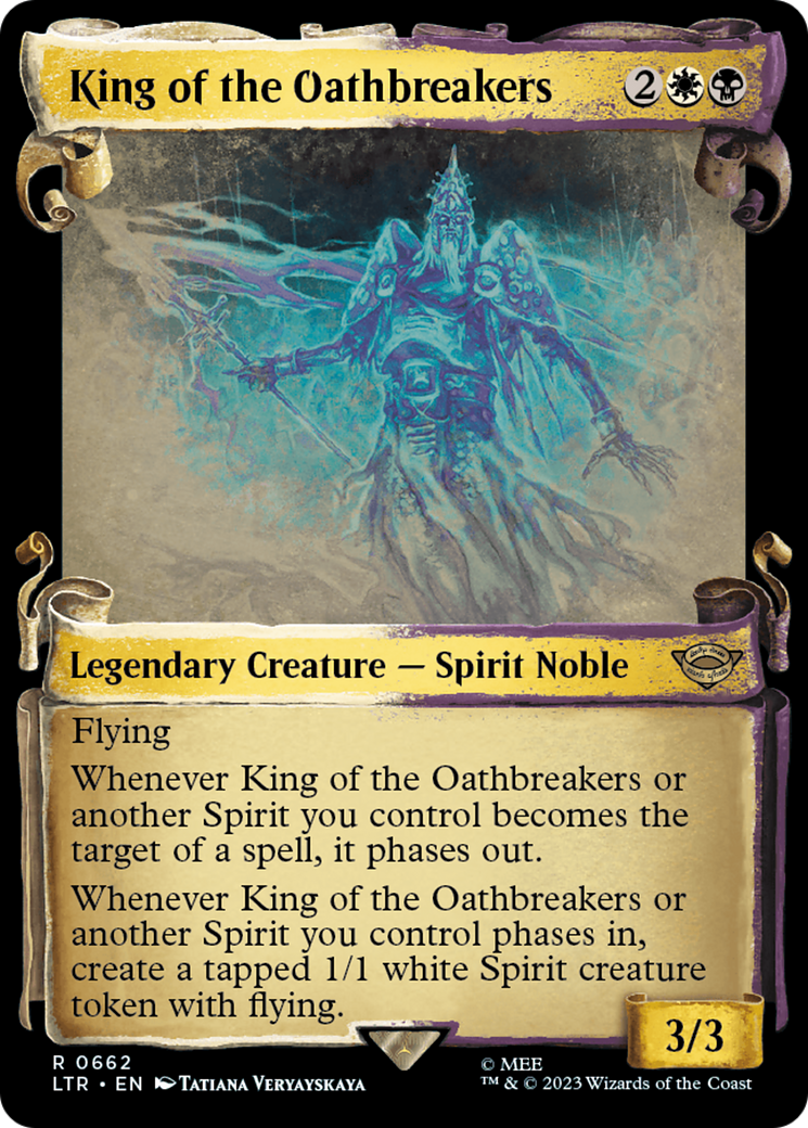 King of the Oathbreakers [The Lord of the Rings: Tales of Middle-Earth Showcase Scrolls] | Tables and Towers