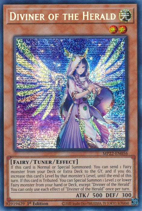 Diviner of the Herald [MP22-EN056] Prismatic Secret Rare | Tables and Towers