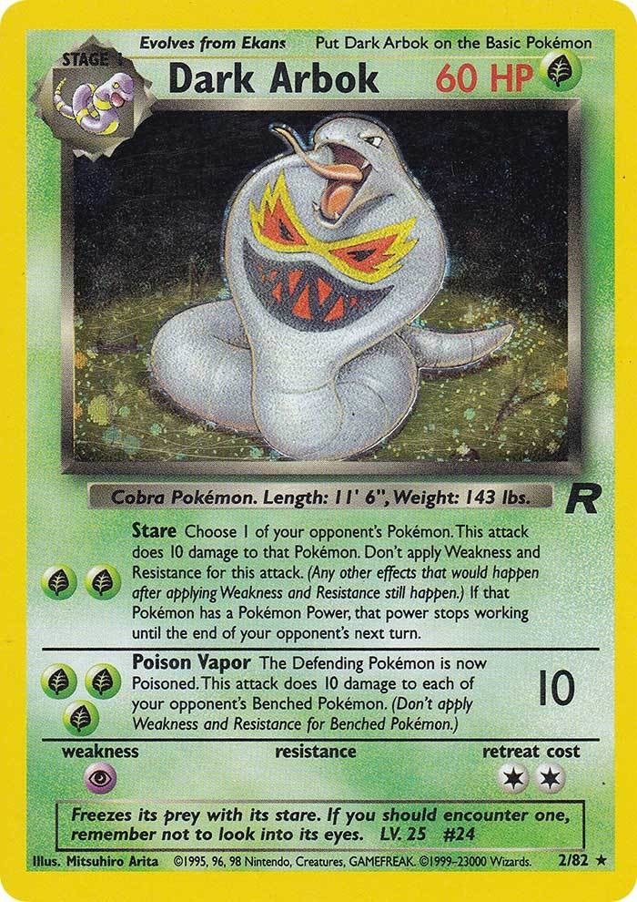 Dark Arbok (2/82) [Team Rocket Unlimited] | Tables and Towers