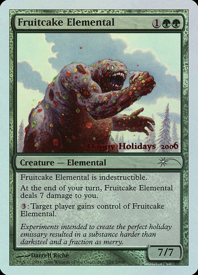 Fruitcake Elemental [Happy Holidays] | Tables and Towers