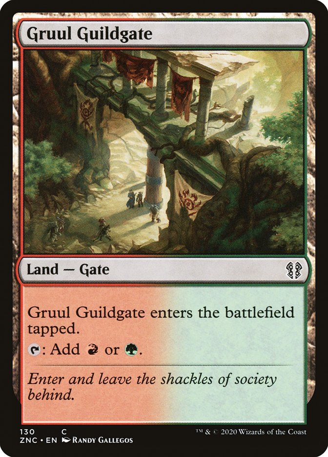 Gruul Guildgate [Zendikar Rising Commander] | Tables and Towers