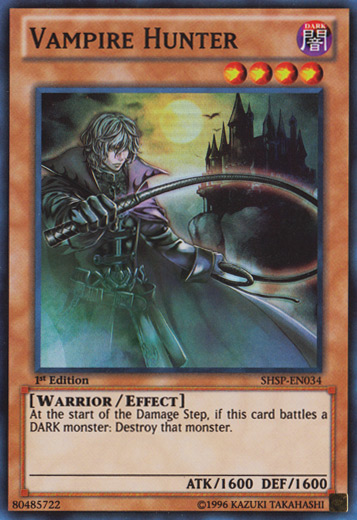 Vampire Hunter [SHSP-EN034] Super Rare | Tables and Towers