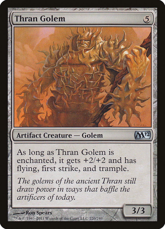 Thran Golem [Magic 2012] | Tables and Towers