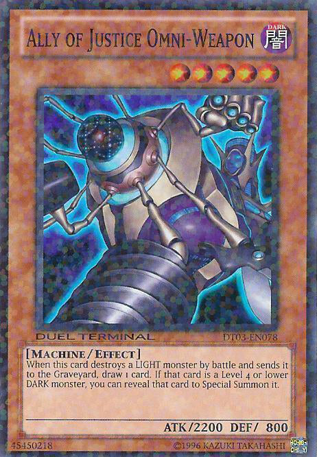 Ally of Justice Omni-Weapon [DT03-EN078] Super Rare | Tables and Towers