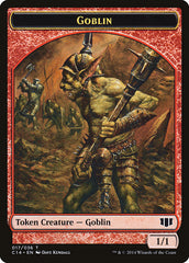 Goblin // Goat Double-Sided Token [Commander 2014 Tokens] | Tables and Towers