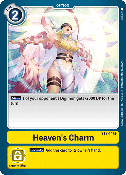 Heaven's Charm [ST3-14] [Starter Deck: Heaven's Yellow] | Tables and Towers