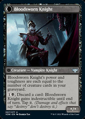 Bloodsworn Squire // Bloodsworn Knight [Innistrad: Crimson Vow] | Tables and Towers