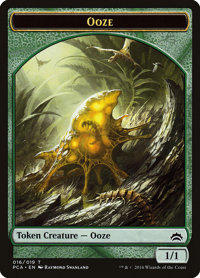 Ooze Token (016/019) [Planechase Anthology Tokens] | Tables and Towers