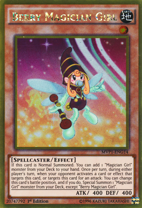 Berry Magician Girl [MVP1-ENG14] Gold Rare | Tables and Towers